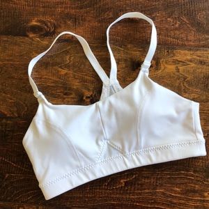 Athleta Sports Bra - White - Size S